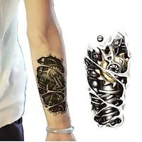 1 Pc Future Force Mechanical Arm Tattoo Stickers Temporary Tattoos