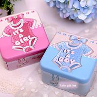 1 pieceset favor holder cubic metal gift boxes non personalised