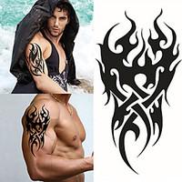 1 pcs High Men\'s Temporary Tattoo Waterproof Totem Body Arm Leg Art Stickers Removable