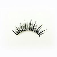 1 pairs black high class fiber false eyelashes