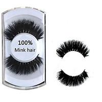 1 pairs of high grade mink false eyelash wool false eyelash thick lash ...