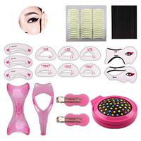 1 Set Eyebrow Comb Card Set Look Line Double-Fold Eyelid Post Nine Beauty Makeup Tools Suit Auxiliary Makeup Suits