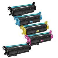 1 Full Set of HP 201X (CF400X/CF403X) + 1 EXTRA Black (Remanufactured) Toner Cartridges