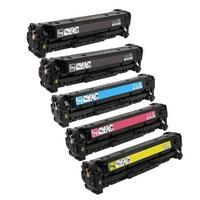 1 Full Set of HP 305X/305A (CE410X/CE414A) + 1 EXTRA Black (Remanufactured) Toner Cartridges