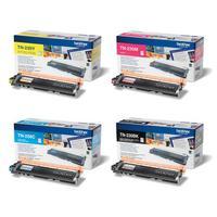 1 Full Set of Brother TN230BK and 1 x Colour Set TN230C/M/Y (Original) Toner Cartridges