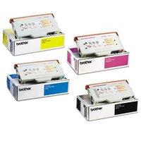 1 Full Set of Brother TN04BK and 1 x Colour Set TN04C/M/Y (Original) Toner Cartridges