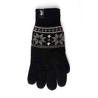 1 pair heat holders fairisle gloves