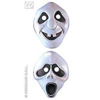 1 child plastic ghost mask 2 styles halloween party masks eyemasks dis ...