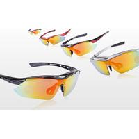 1 Pair of Stylish Northwolf sunglasses in a choice of colours with a pack of five interchangeable lenses