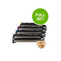 1 full set of konica minolta 171 0471 001 black and 1 x colour set 171 ...