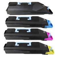 1 Full Set of Kyocera TK-865K Black and 1 x Colour Set TK-865C/M/Y (Remanufactured) Toner Cartridge