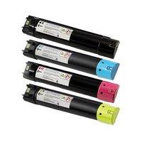 1 Full Set Dell 593-BBDD Black and 1 x Colour Set 593-BBCY-CO C/M/Y (Original) Ink Cartridges