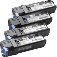 1 Full Set of Dell 593-10258 BLack and 1 x Colour Set 593-10259-61C/M/Y (Original) Toner Cartridges