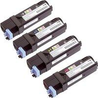 1 Full Set of Dell 593-10312 Black and 1 x Colour Set 593-10313/15 Original Toner Cartridges