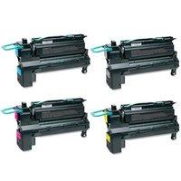 1 full set lexmark c792a1kg black and 1 x colour set c792a1cgmgyg orig ...