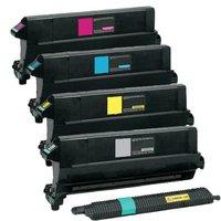 1 Full Set of Lexmark C9202KH Black and 1 x Colour Set C9202CH/M/Y (Remanufactured) Toner Cartridge