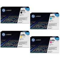 1 Full Set of HP CE260A and 1 x Colour Set CE261/2/3C/M/Y (Original) Toner Cartridges