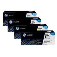 1 Full Set of HP Q3960A and 1 x Colour Set Q3961A-3A C/M/Y (Original) Toner Cartridges