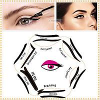 1 Pcs Pop Look Line Card 6 In 1 Draw The Cat\'S Eye Beauty Makeup Six Shapes