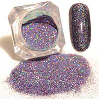1 Box Starry Holographic Laser Powder Manicure Nail Art Glitter Powder Mixed