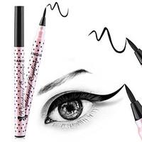 1 Pcs Black Long Lasting Eye Liner Pencil Waterproof Eyeliner Smudge-Proof Cosmetic Beauty Makeup Liquid Eyeliner Pen