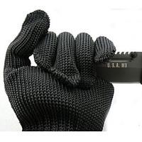 1 pair stainless steel metal mesh working protective gloves cut resist ...