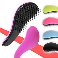 1 Pcs Fashion Magic Detangling Handle Tangle Small Hair Brush Comb Salon Styling Tamer Tool High Quality Colorful Hair Combs Random Colors