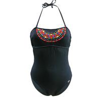 1 piece swimsuit banana moon maasai blixen black