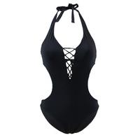 1 piece swimsuit emmatika nero laces black