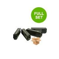 1 Full Set of Oki 42804508 Black and 1 x Colour Set 42804505/06/07C/M/Y (Remanufactured) Toner Cartr