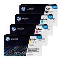 1 Full Set HP CE264X Black and 1 Colour Set CF031-3A C/M/Y Original Toner Cartridge