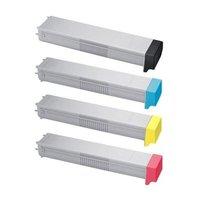 1 Full Set of Samsung CLT-K6062S and 1 x Colour Set CLT-C/M/Y6072S Compatible Toner Cartridges