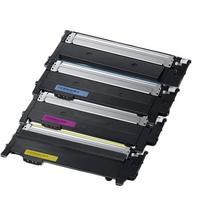 1 Full Set Samsung CLT-K404S Black and 1 x Colour Set CLT-C/M/Y404S (Remanufactured) Toner Cartridge