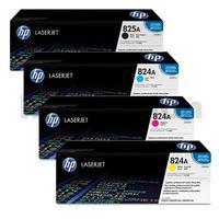 1 full set of hp cb390a black and 1 x colour set cb381a 83a cmy origin ...