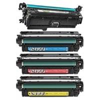 1 Full Set HP CE264X Black and 1 Colour Set CF031-3A C/M/Y RemanufacturedToner Cartridge