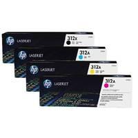 1 Full Set HP 312X Black and 1 Colour Set HP 312A C/M/Y Original Toner Cartridges Cartridges