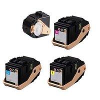 1 Full Set of Xerox 106R02605 Black and 1 x Colour Set 106R02602/3/4 Remanufactured Toner Cartridges