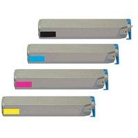 1 Full Set of Xerox 016-1980-00 Black and 1 x Colour Set 016-1977/78/79C/M/Y Remanufactured High Capacity Toner Cartridges