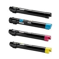 1 Full Set of Xerox 106R01506 Black and 1 x Colour Set 106R01503/5 C/M/Y Remanufactured Toner Cartridge