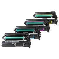 1 Full Set of Konica Minolta 171-0582-001 Black and 1 x Colour Set 171-0582-002/3/4 (Original) Toner