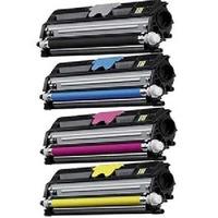 1 full set of konica minolta a0v301h black and 1 x colour set a0v30chm ...