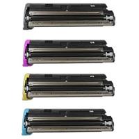 1 Full Set of Konica Minolta 171-0471-001 Black and 1 x Colour Set 171-0471-002/3/4 (Original)Toner