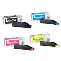 1 Full Set of Kyocera TK-865K Black and 1 x Colour Set TK-865C/M/Y (Original) Toner Cartridges