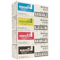 1 Full Set of Kyocera TK-590K Black and 1 x Colour Set TK-590C/M/Y (Original) Toner Cartridges