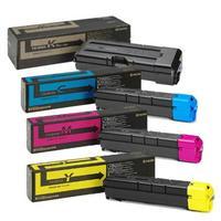 1 Full Set of Kyocera TK-8705K Black and 1 x Colour Set TK-8705C/M/Y (Original) Toner Cartridge