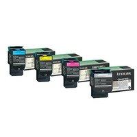 1 full set lexmark c544x1kg black and 1 x colour set c544x1cgmgyg orig ...