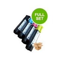 1 Full Set of Xerox 106R01274 Black and 1 x Colour Set 106R01271/2/3(Remanufactured) Toner Cartridge