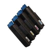 1 Full Set of OKI 42804516 Black and 1 x Colour Set 42804513/14/15 Original Toner Cartridges