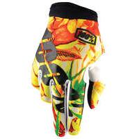 100 Percent iTrack Gloves Orange Paradise