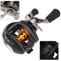 10BB 6.3:1 Right Hand Bait Casting Fishing Reel 9Ball Bearings + One-way Clutch High Speed